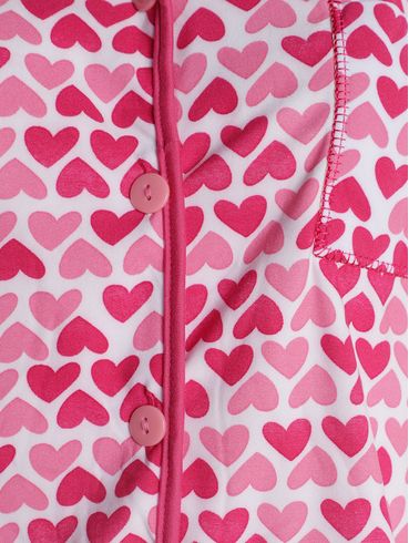 Pijama Curto Suede Americano Feminino PINK