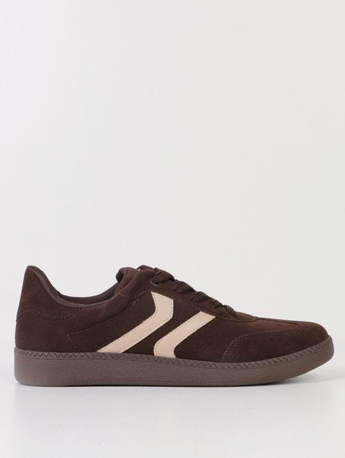 Tênis Casual Camurça Quiz Feminino MARROM