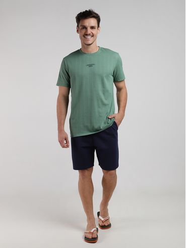 Camiseta Manga Curta Eletrón Masculina VERDE