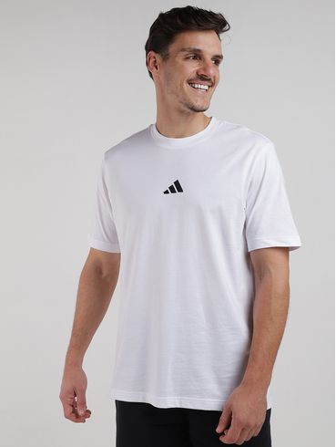 Camiseta Manga Curta Adidas Masculina BRANCO