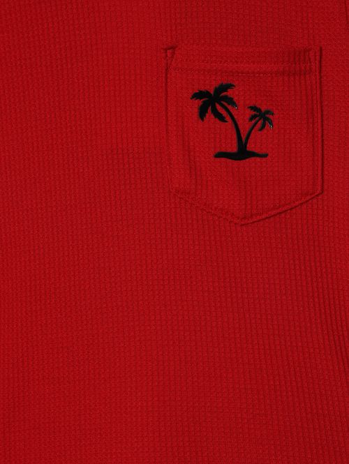 Conjunto Moletinho Curto Infantil Para Menino - VERMELHO