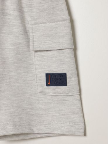 Bermuda Cargo Infantil Para Menino - MESCLA