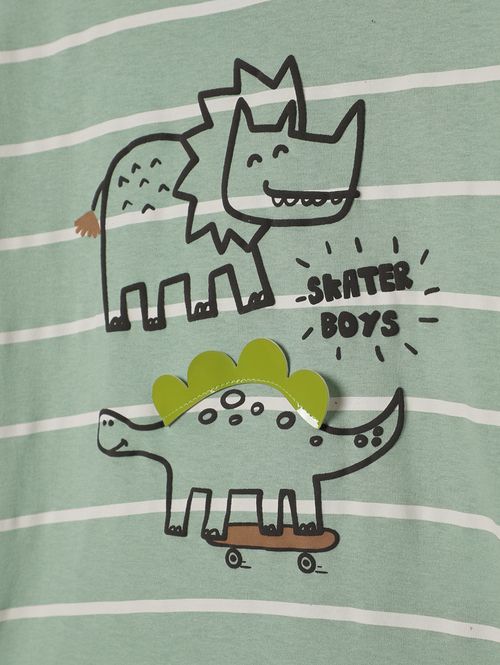 Conjunto Curto Dino Infantil Para Menino - VERDE