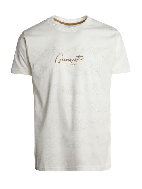 Camiseta Estampda Gangster Masculina OFF WHITE