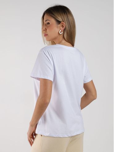 Blusa Meia Malha Autentique Feminina BRANCO