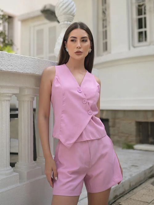 Colete Sensoriale Feminino ROSA CLARO