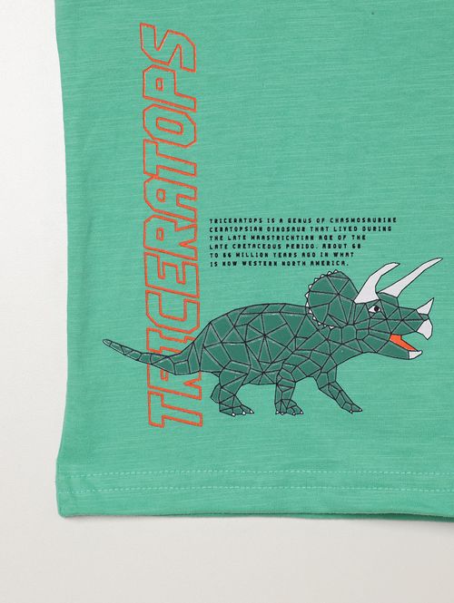 Conjunto Curto Infantil Para Menino - VERDE