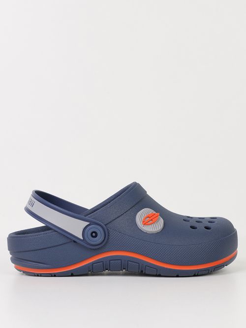 Babuche VII Mormaii Juvenil Para Menino - MARINHO/LARANJA