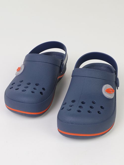 Babuche VII Mormaii Juvenil Para Menino - MARINHO/LARANJA