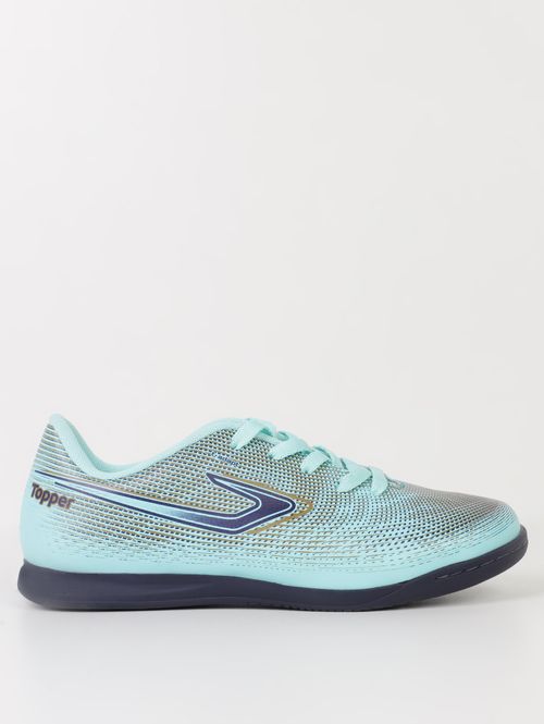 Chuteira Futsal Slick IV Topper Masculina AZUL/MARINHO