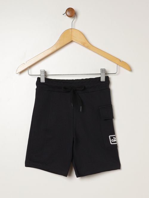Bermuda Cargo Infantil Para Menino - PRETO