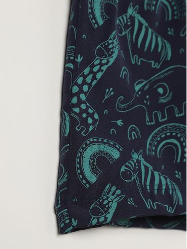 Conjunto Curto Infantil Para Bebê - VERDE