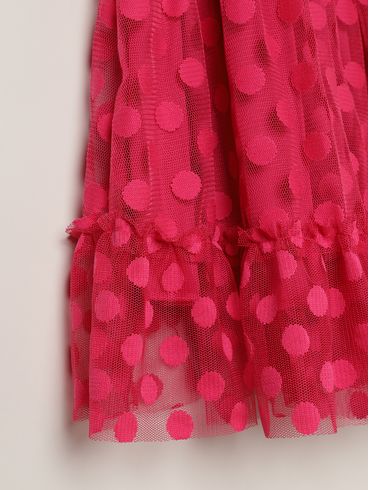 Vestido Tule Infantil Para Menina - PINK