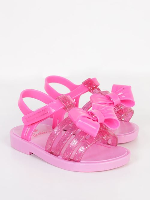 Sandália Barbie Lux Extra Infantil Para Menina - ROSA