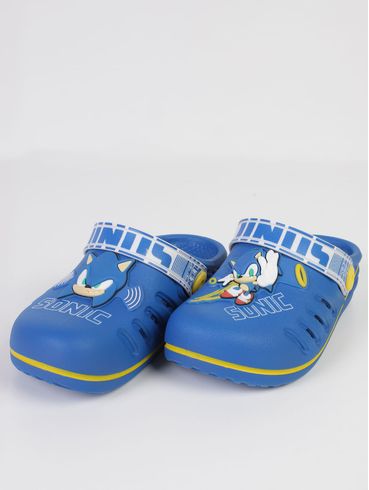 Babuche Sonic Infantil Para Menino - AZUL