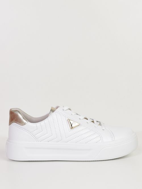 Tênis Casual Couro Pegada Feminino BRANCO