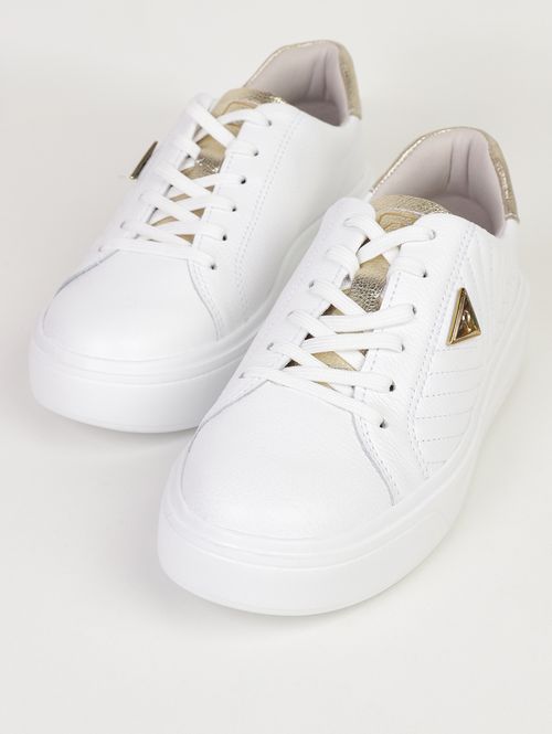 Tênis Casual Couro Pegada Feminino BRANCO