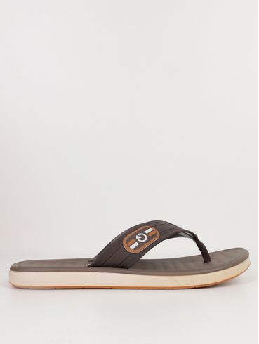 Chinelo Casual Paris II Cartago Masculino MARROM
