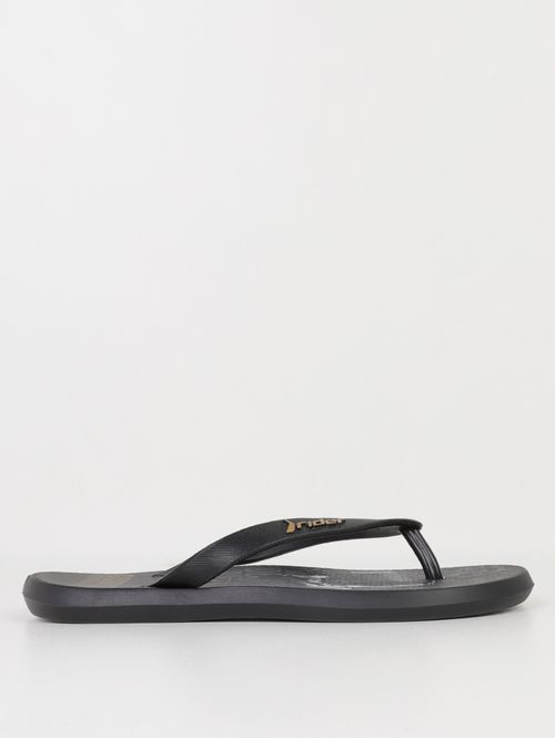 Chinelo Rider Juvenil Para Menino - PRETO/DOURADO