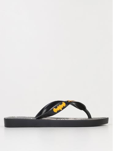 Chinelo Batman Ipanema Juvenil Para Menino - PRETO/AMARELO