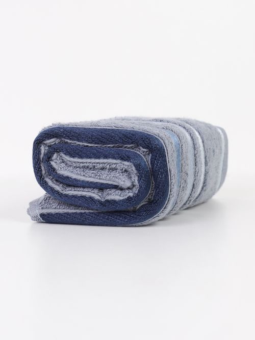 Toalha de Rosto Fio Penteado Lumina Karsten Azul