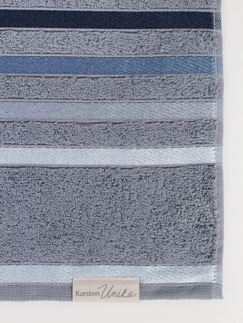 Toalha de Rosto Fio Penteado Lumina Karsten Azul