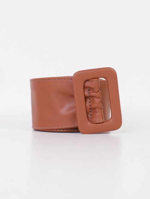 Cinto Largo Feminino CARAMELO