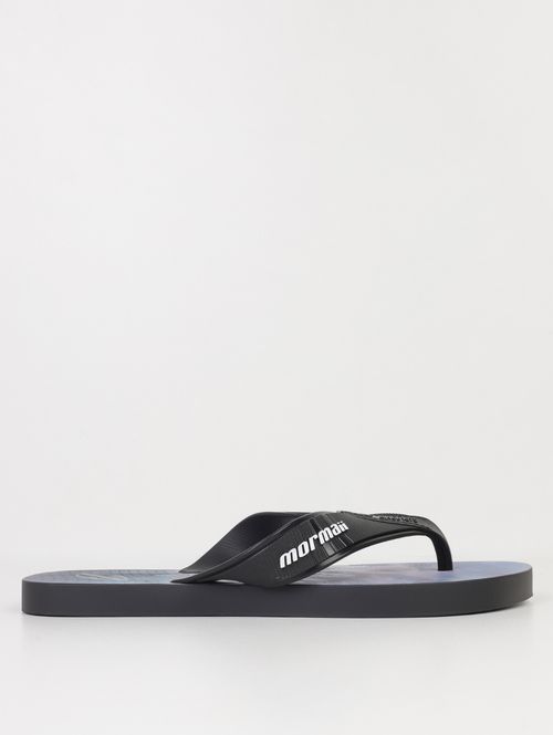 Chinelo Tropical Graphics Mormaii Masculino PRETO/AZUL