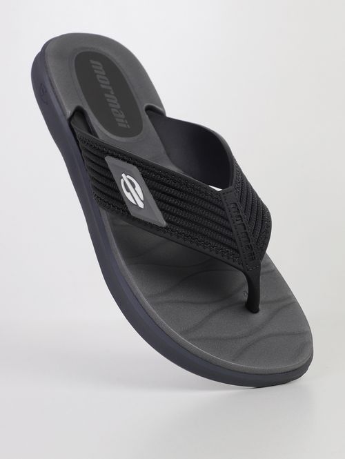 Chinelo Kinja Mormaii Masculino CINZA/PRETO