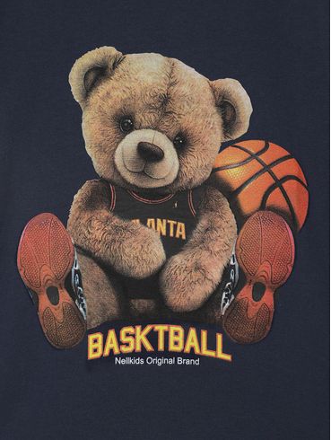 Camiseta Manga Curta Infantil Para Menino - MARINHO