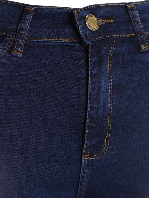 Calça Jeans Cigarrete Feminina AZUL