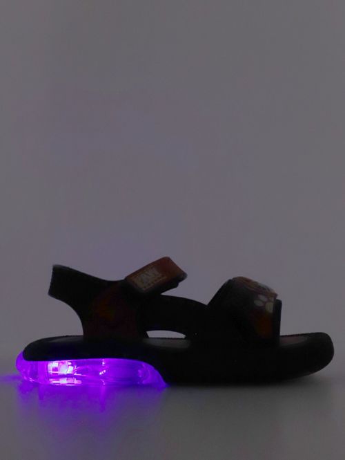 Sandália Patrulha Canina Infantil Para Menino - VERMELHO/PRETO