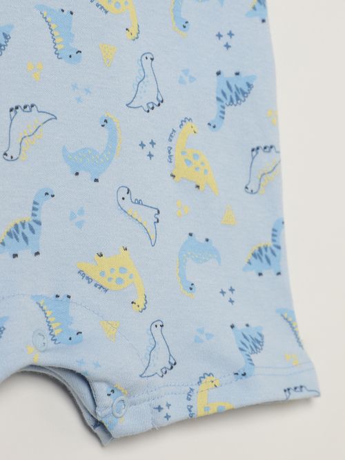 Macacão Infantil Para Bebê - AZUL