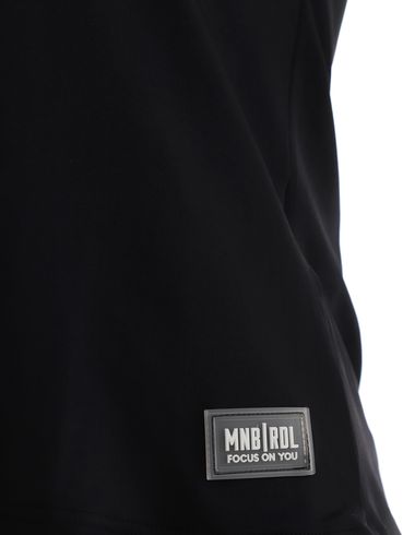 Blusa Dry Fit Poliamida Manga Curta Feminina PRETO