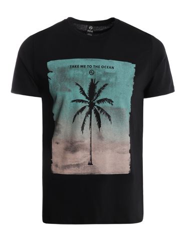 Camiseta Manga Curta Masculina PRETO