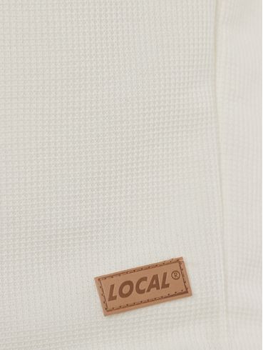 Bermuda Malha Masculina OFF WHITE