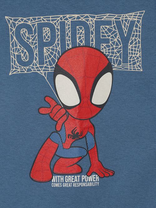 Camiseta Regata Spider Man Infantil Para Menino- AZUL