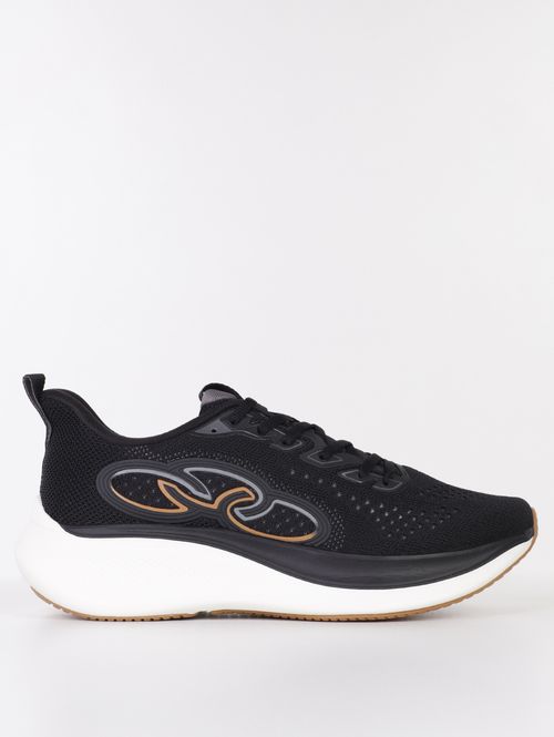 Tênis Esportivo Voa 3 Olympikus Masculino PRETO/CHUMBO