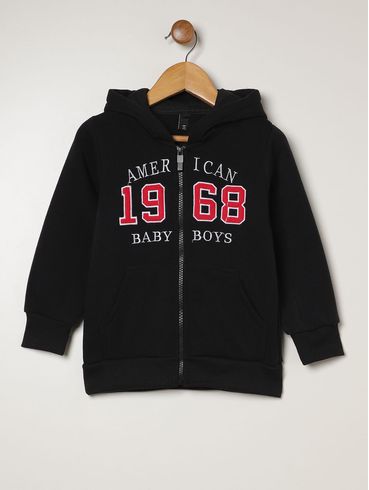 Conjunto Longo Infantil Para Menino - PRETO