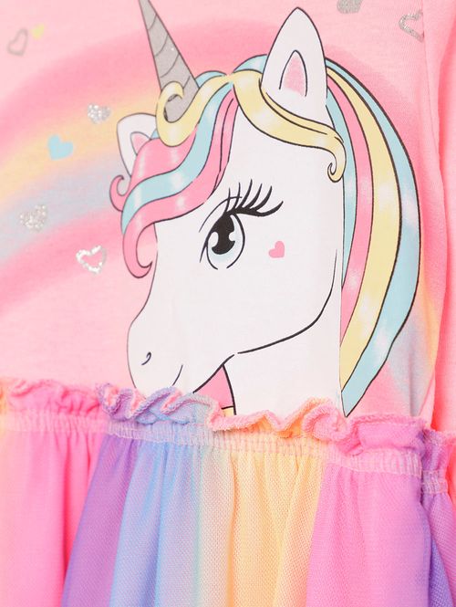 Vestido Infantil Para Menina - ROSA