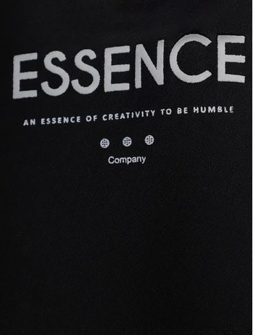 Camiseta Crepe Manga Curta Masculina PRETO