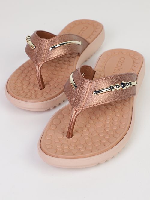 Chinelo Alto Tainá Feminino COBRE
