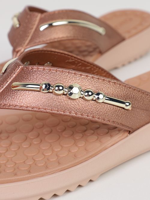 Chinelo Alto Tainá Feminino COBRE