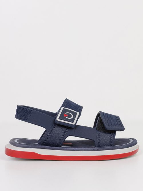 Sandália Malaga Cartago Infantil Para Menino- MARINHO/VERMELHO