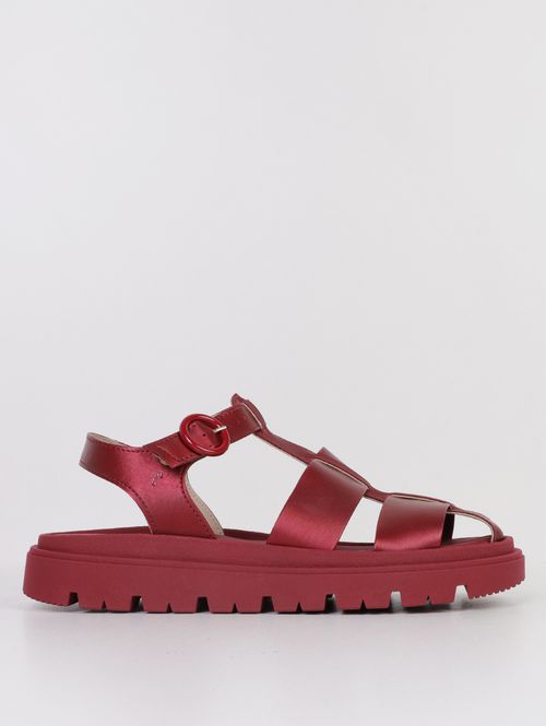 Sandália Tratorada Moleca Feminina VERMELHO