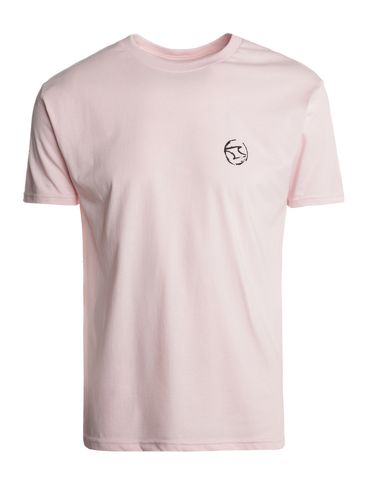 Camiseta Manga Curta Masculina ROSA