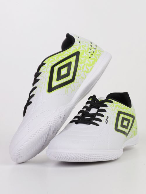 Chuteira Futsal Class Neo Umbro Masculina BRANCO/PRETO
