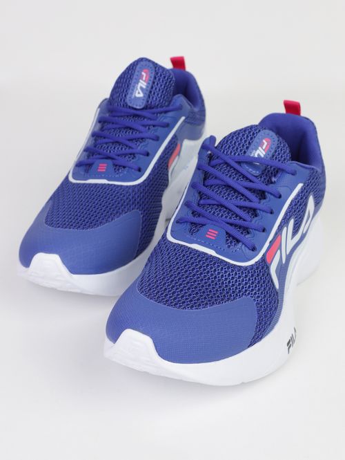 Tênis Progress Fila Juvenil Para Menino - AZUL/BRANCO