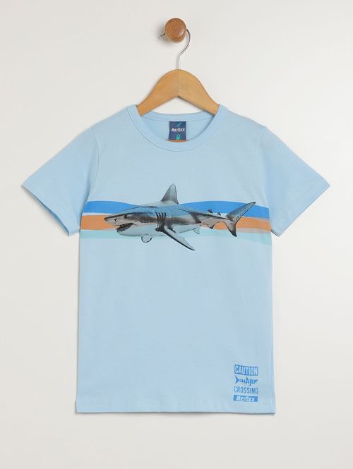 Conjunto Curto Infantil Para Menino - AZUL