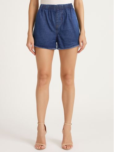 Short Jeans Feminino AZUL